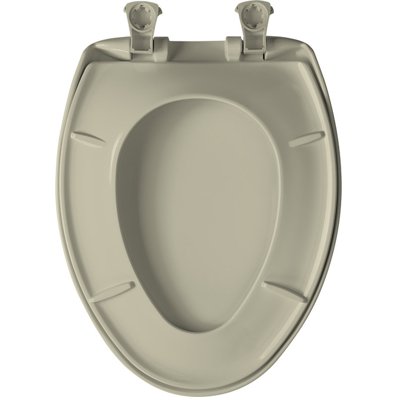 Elongated Toilet Seat and Lid, Crème