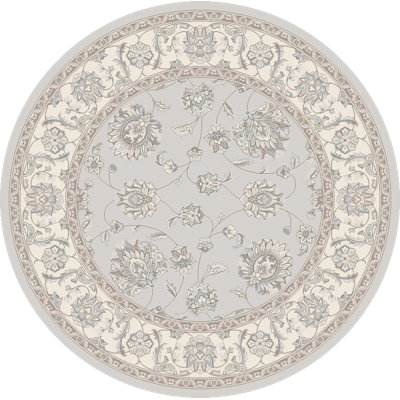 Attell Soft Gray/Cream Area Rug