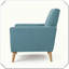 Fauteuil club Mid Century-1664038949