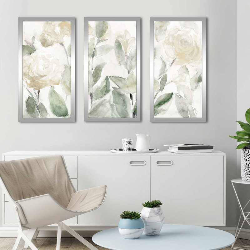 " Hello Spring " 3 - Pieces, 25.5" H x 40.5" W x 1" D