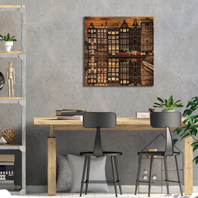 " Amsterdam II " Graphic Art Print