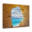 «I Am the Resurgion», art textuel sur toile tendue-1302081815
