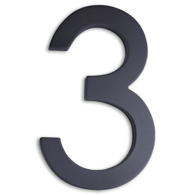 8'' Modern Floating Acrylic House Numbers