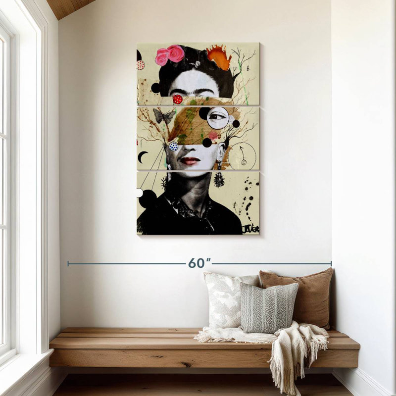Keiraleigh Deconstructed Frida, 45" H x 28" W