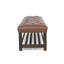 Banc de rangement en bois massif Arzetta-70318029