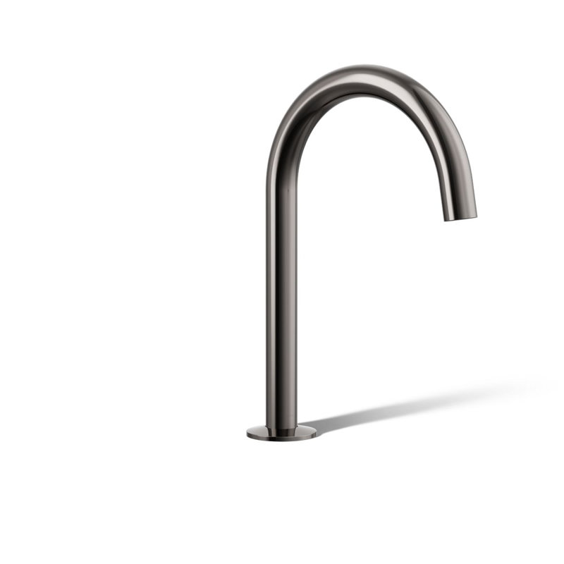Components Deck-Mount Bath Spout With Tube Design, Vibrant Titanium