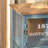 Creative Industrial Style Display Cabinet Bookcase