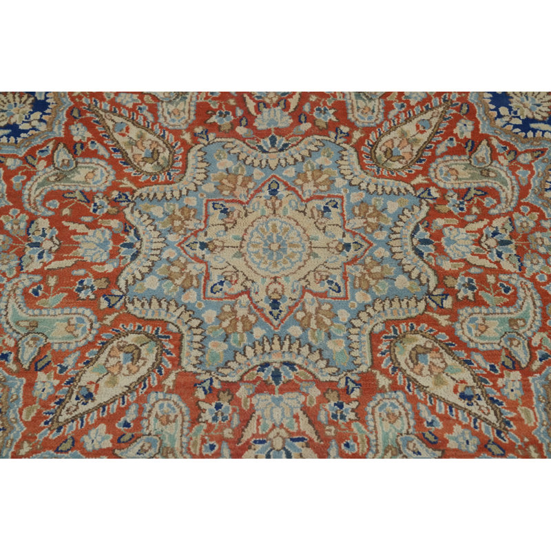 Tapis traditionnel bleu 10x14