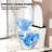 Smart Toilet with Heated Bidet Seat, Auto Open/Close Function, Built-in Dryer & Warm Water - Portable Bidet Toilet for Ultimate Comfort