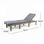 Chaise longue d'extérieur en bois avec coussin-145611716-145611722