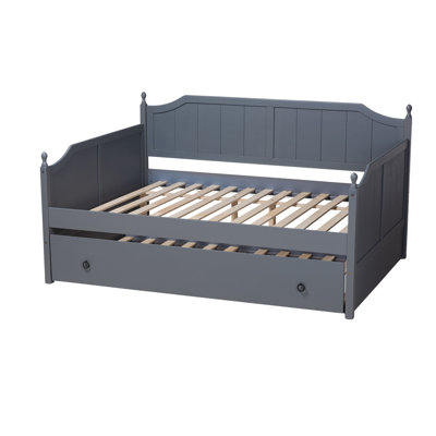 Aaina Addison Daybed with Twin Size Trundle by Longshore Tides