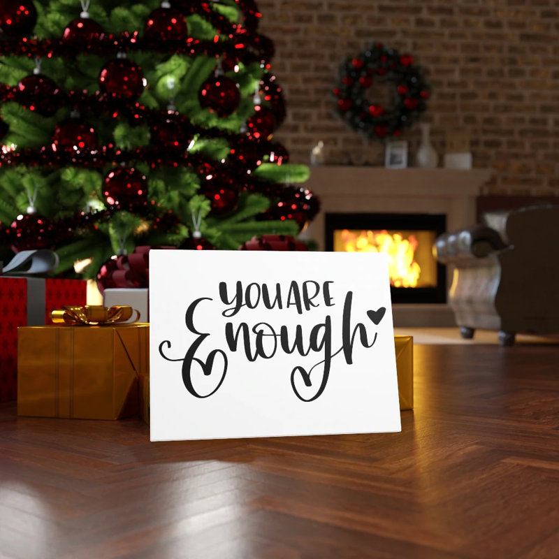 You Are Enough - Wrapped Canvas Print, 46cm H x 61cm W