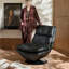 Chaise rotative silencieuse à 360 °-2063190952
