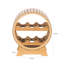 Open Shelving Wine Bottle Rack Brown