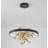 Modern LED Round Halo Confetti Chandelier -848205556-866261619