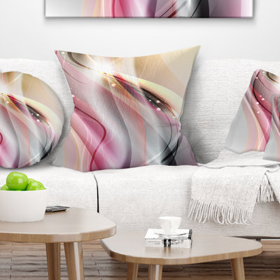 Abstract Reversible Throw Pillow