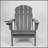 HDPE Folding Adirondack Chair With Dual Cup Holder, Durable And Weather-Resistant For Outdoor Comfort And Convenience-1738350716