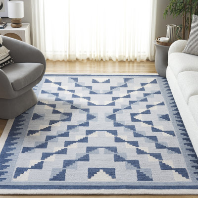 Kenya Hand Tufted Wool Abstract Indoor Rug