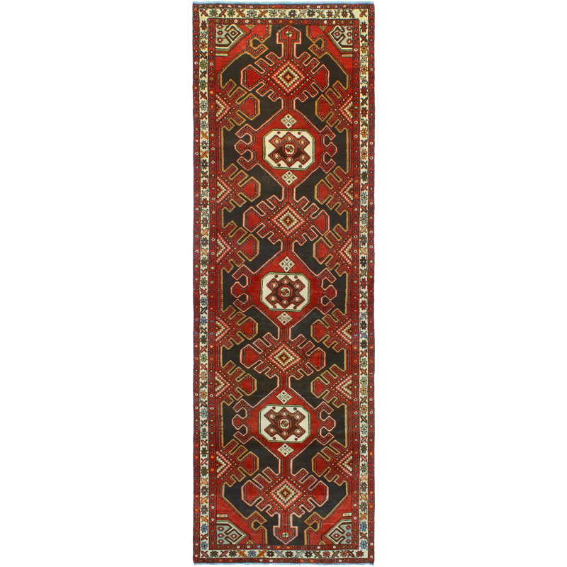 Khylar Distressed Ofelia Charcoal Runner