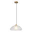 Luminaire suspendu en verre 1 lumière à intensité variable 1 lumière