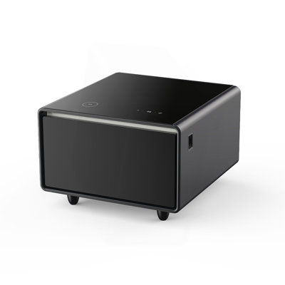 Modern Smart Side Table With Built-In Fridge