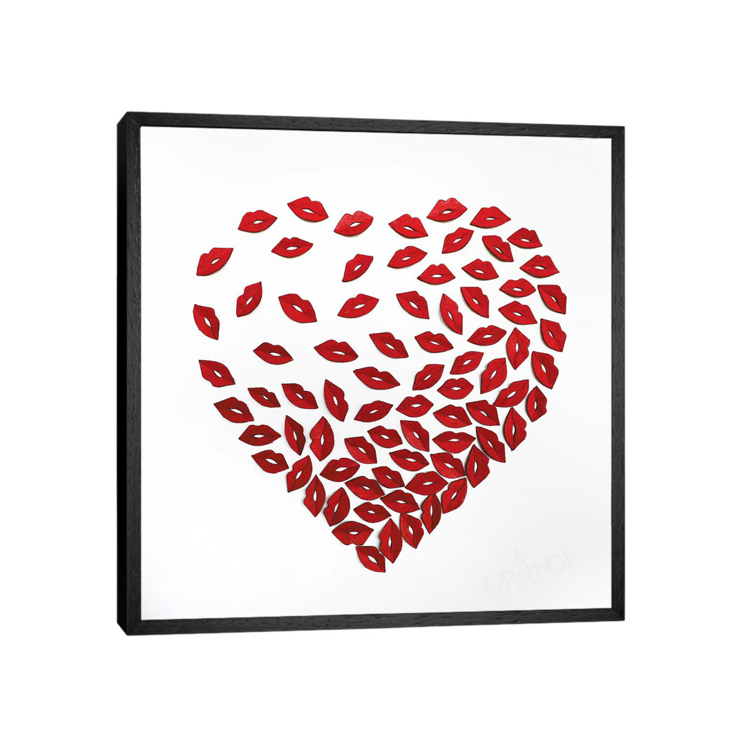 Kiss Of My Heart by Alla GrAnde - Print on Canvas