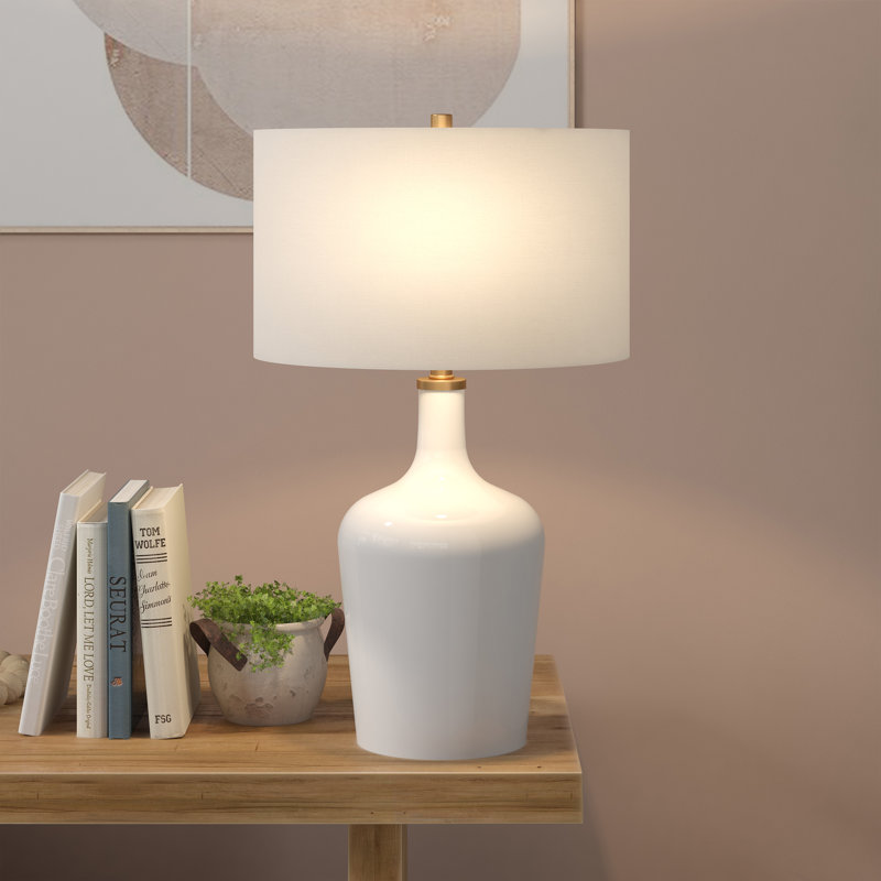 Kylematthew Table Lamp, White