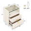 Side Cabinet,Bedside Table,Storage Nightstand