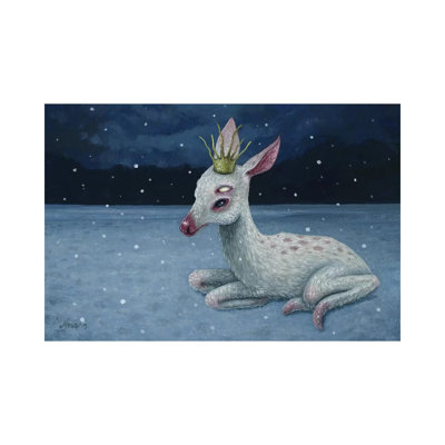 Nott 1 Piece Wrapped Canvas Painting