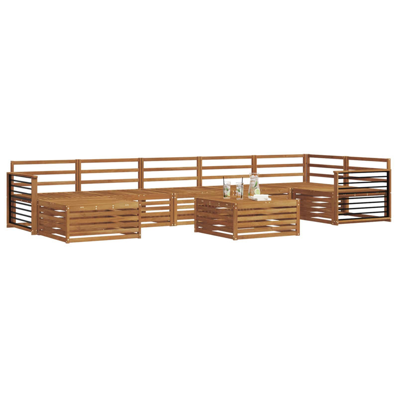 406cm Wide Patio Sectional Set