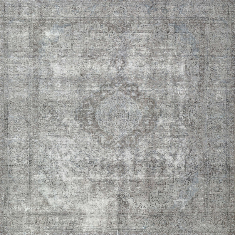Oriental Indoor Rug, Square 3'