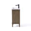 Ensemble de meuble-lavabo simple autoportant 20 po avec plateau en céramique Reynaldo-1355864737-1597465569