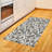 Floral High Density Long Fiber Poly Threads Decorative Area Rug Carpet-42030185