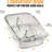 Dorissa 30oz. Glass Food Storage Container