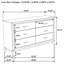 Commode 6 tiroirs