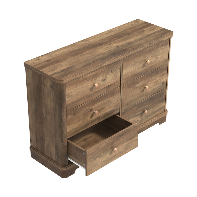 Burkhart Traditional 3 Pieces Bedroom Set, 3 Pcs: Dresser, 2 Nightstands