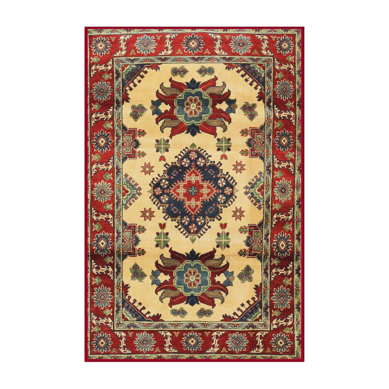 Oriental Indoor Rug, Rectangle 6' x 9'