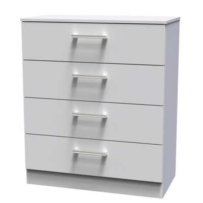 Beraud 4 Drawer Chest in Matt (Ready Assembled)