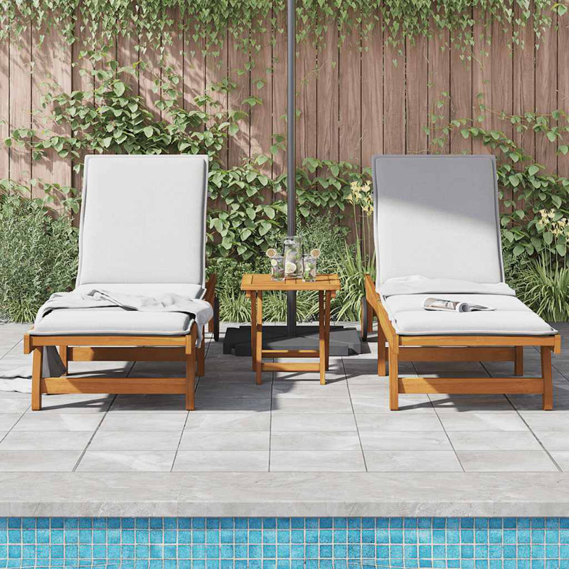 199cm Long Chaise Lounge Set