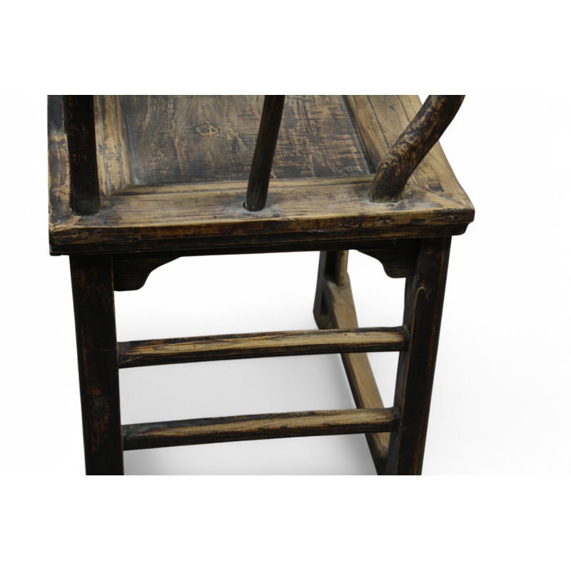 Yoke Solid Wood Arm Chair