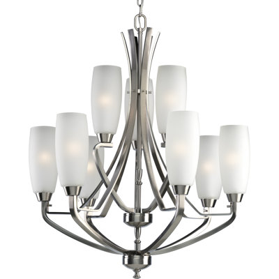 Westin 9 - Light Dimmable Tiered Chandelier