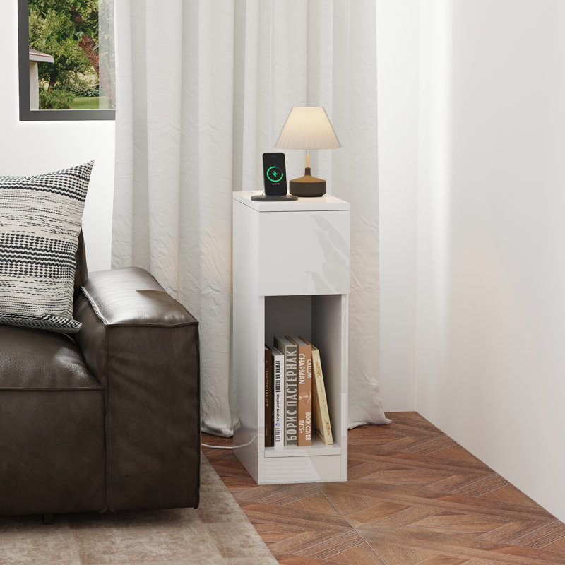 20 cm W Particle Board Bedside Table