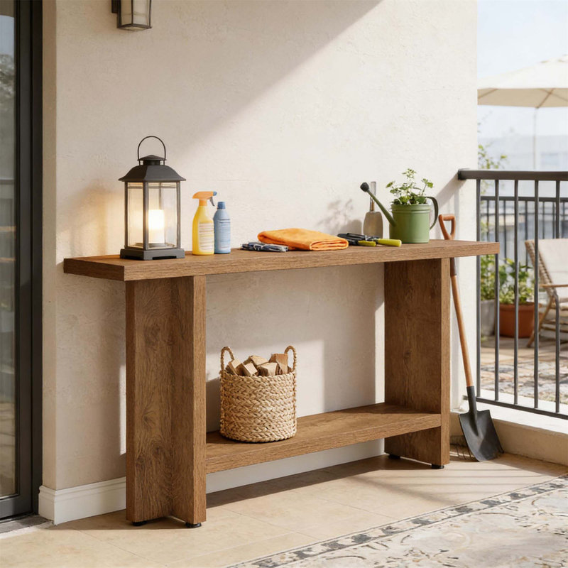 Double-Layer Storage Sofa Table,Hallway Table,Console Table
