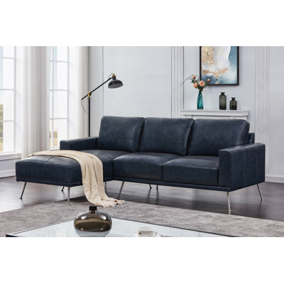 Apollinaris Upholstered L-Shaped Sectional Left Hand Facing