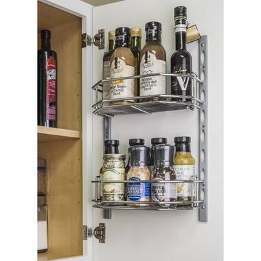 Mounted Kitchen Cabinet Door Spice Rack