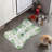 Rainbow Ribbons - 1 Piece Bone Shape Feeding Mat