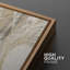 Tourbillon de peinture grunge brun et jaune, 3 pièces-91874841-91874843