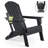 Uniopolis Foldable Outdoor Adirondack Chair-1556947422