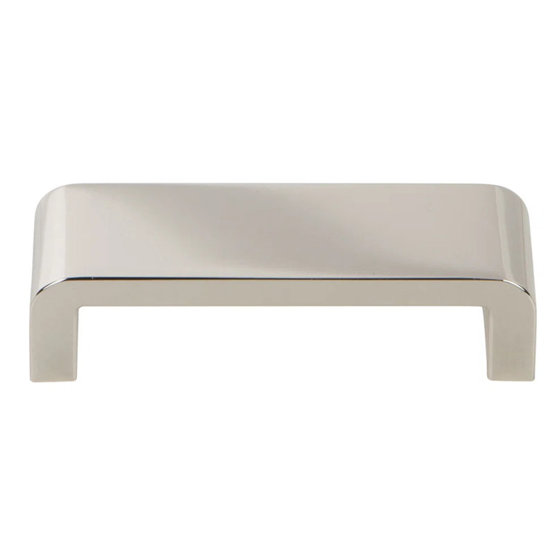 Platform 6 5/16" Center to Center Bar pull, Polished Nickel, 3 3/4"