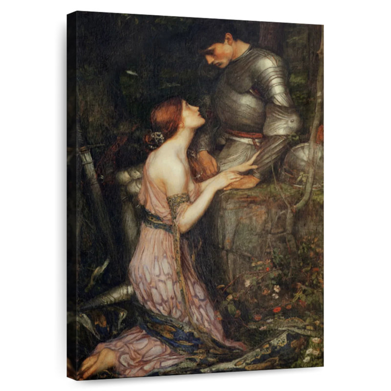 Leisha Lamia And The Soldier, 51" H x 34" W